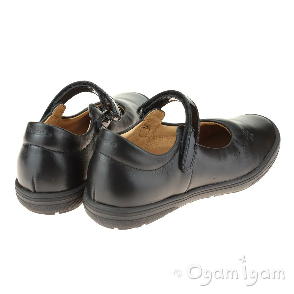 Froddo G3140053 Girls Black School Shoe
