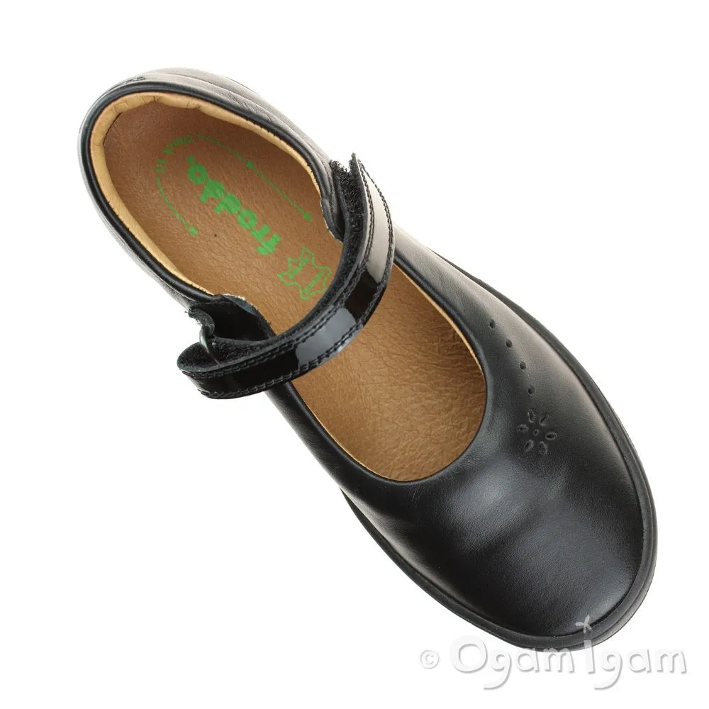 Froddo G3140053 Girls Black School Shoe