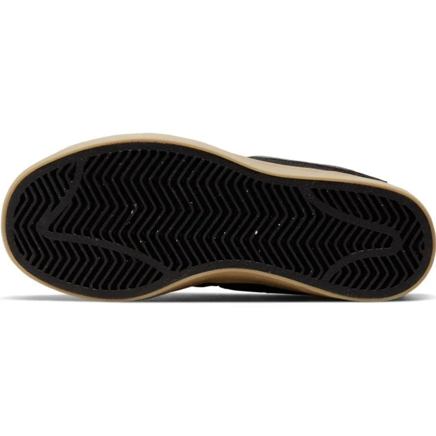 Nike SB Kids Skate Check Canvas Black Black Gum Light Brown