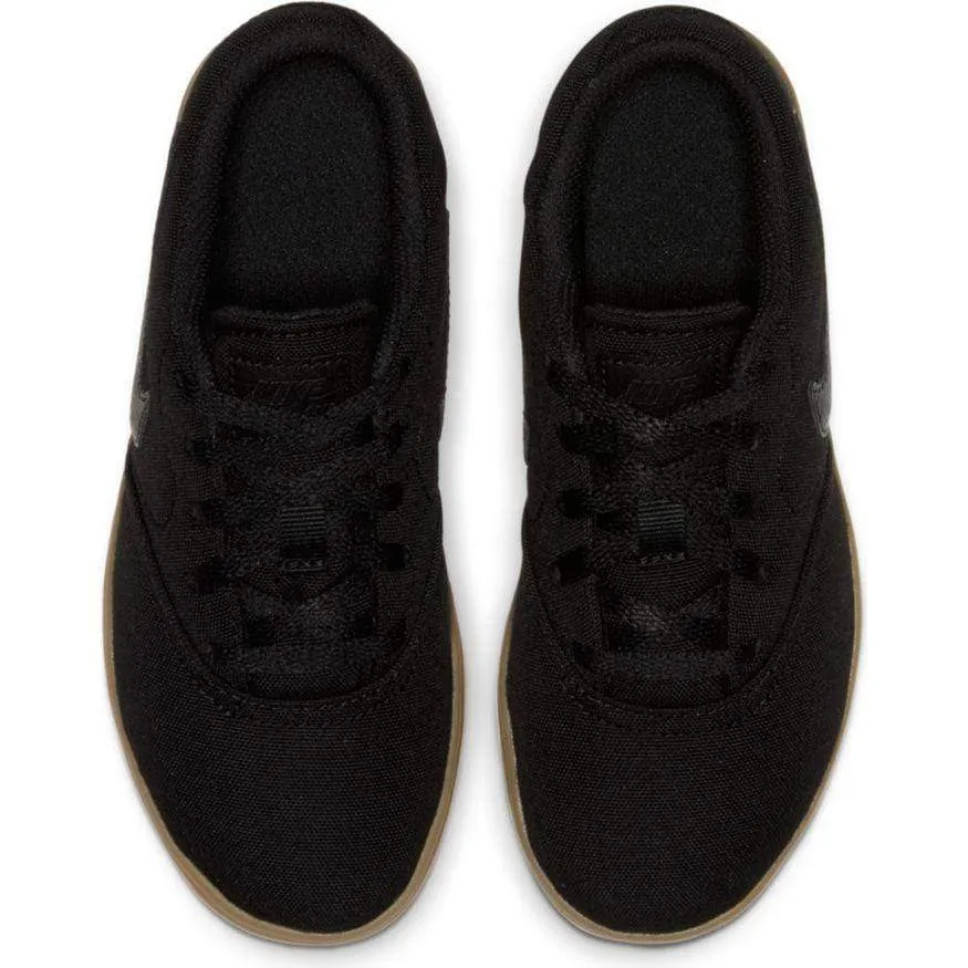 Nike SB Kids Skate Check Canvas Black Black Gum Light Brown