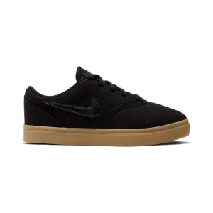 Nike SB Kids Skate Check Canvas Black Black Gum Light Brown