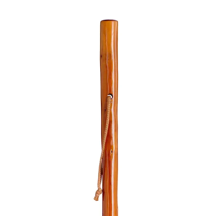 Segorbina De Bastones Dark Brown Mountain Cane with Compass