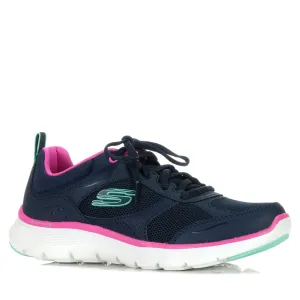Skechers Flex Appeal 5.0 - Fresh Touch 150202 Navy/Hot Pink